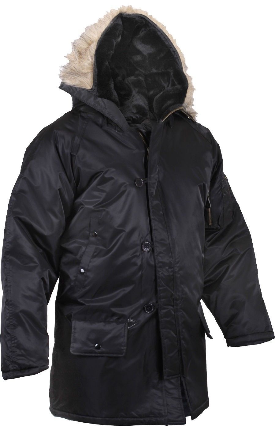 Black N3B Snorkel Parka Jacket Outerwear