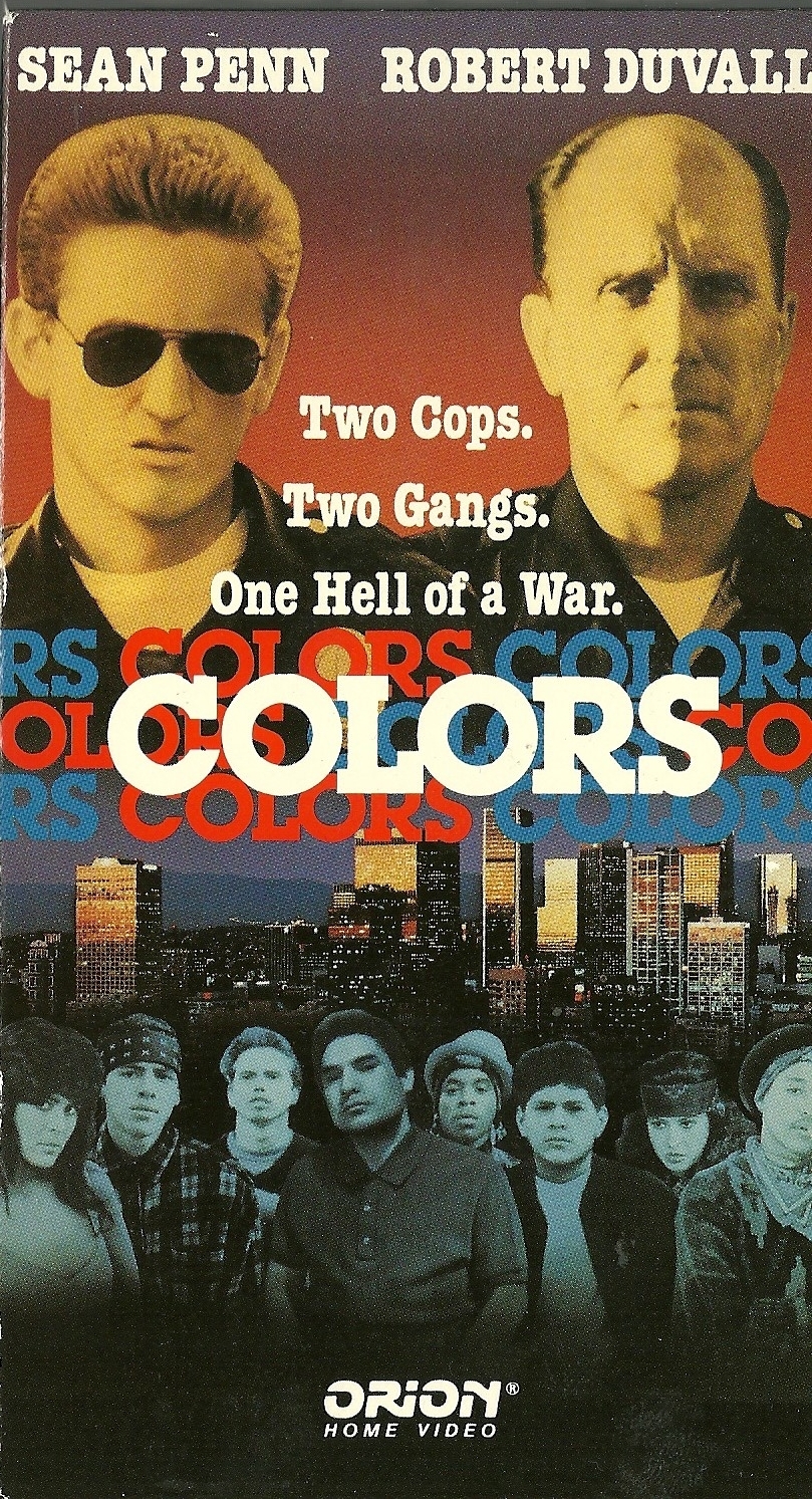 Colors VHS Sean Penn Robert Duvall Don Cheadle Damon Wayans VHS Tapes