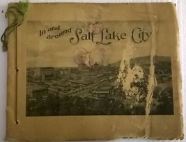 IN AND AROUND SALT LAKE CITY vintage 24-page book of photos (circa 1930s... - $19.79