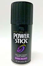 ( Lot 4 ) Power Stick COOL BLAST Deodorant Body Spray 3.5 oz Hair, Skin ... - $19.62