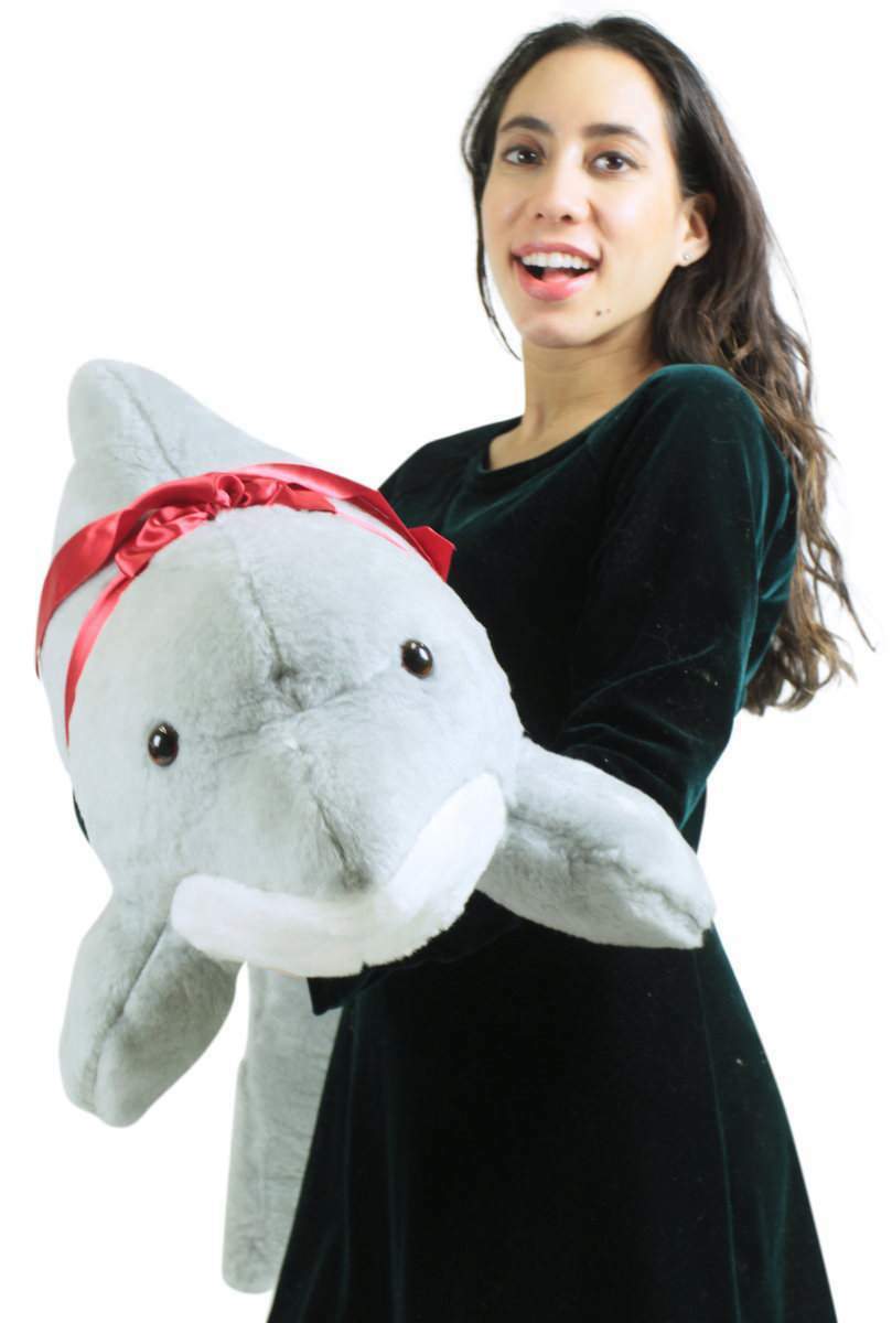 big stuffed dolphin