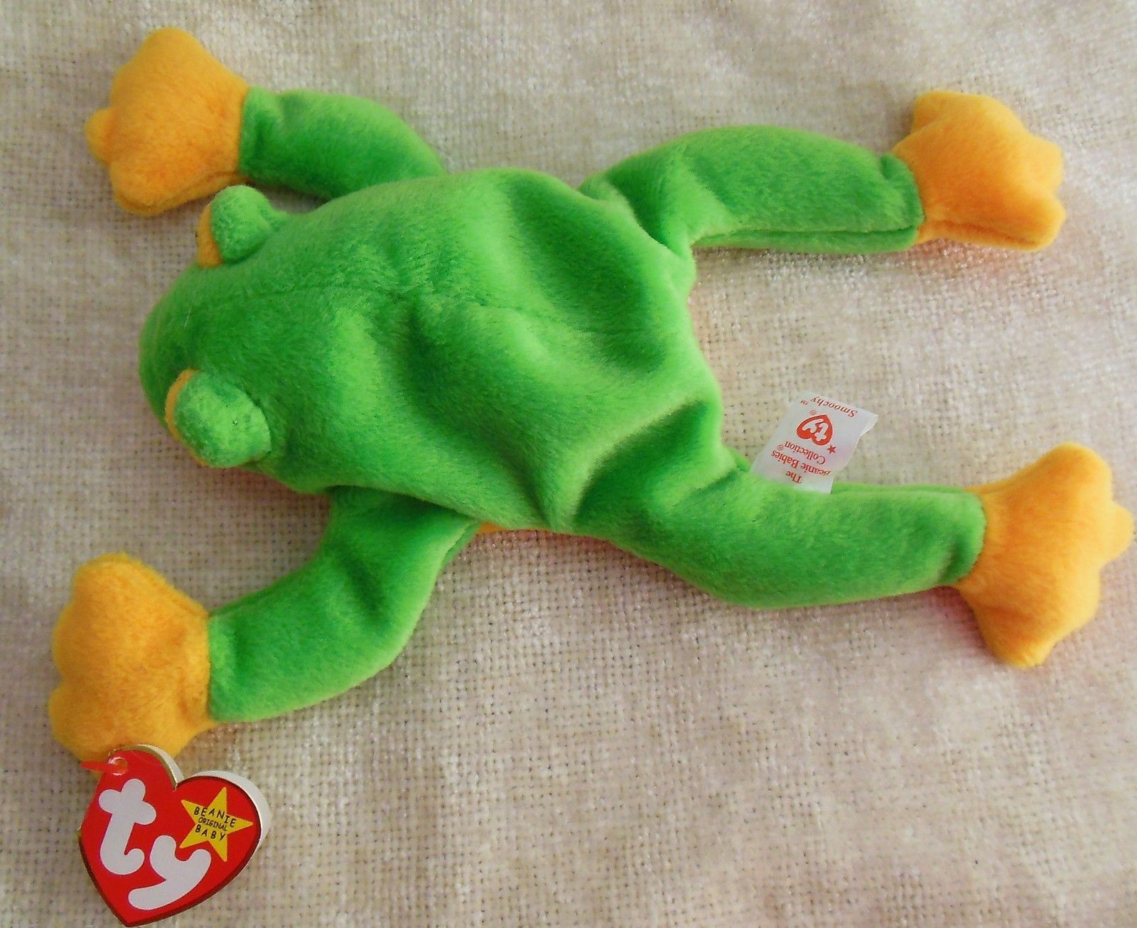 smoochy the frog beanie baby value