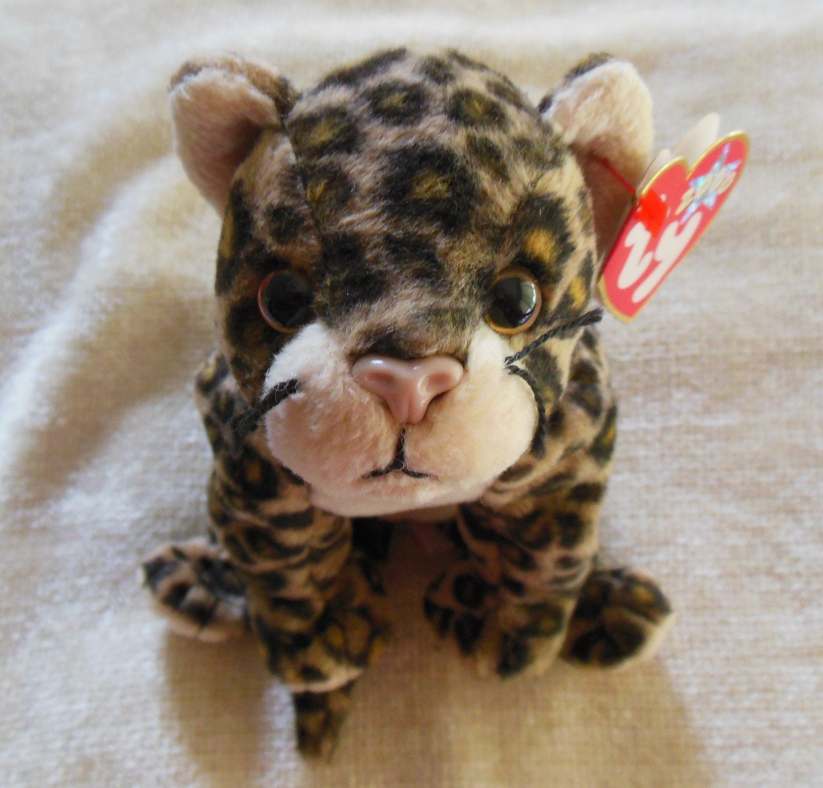 Ty Beanie Baby Sneaky Leopard 2000 Retired Retired