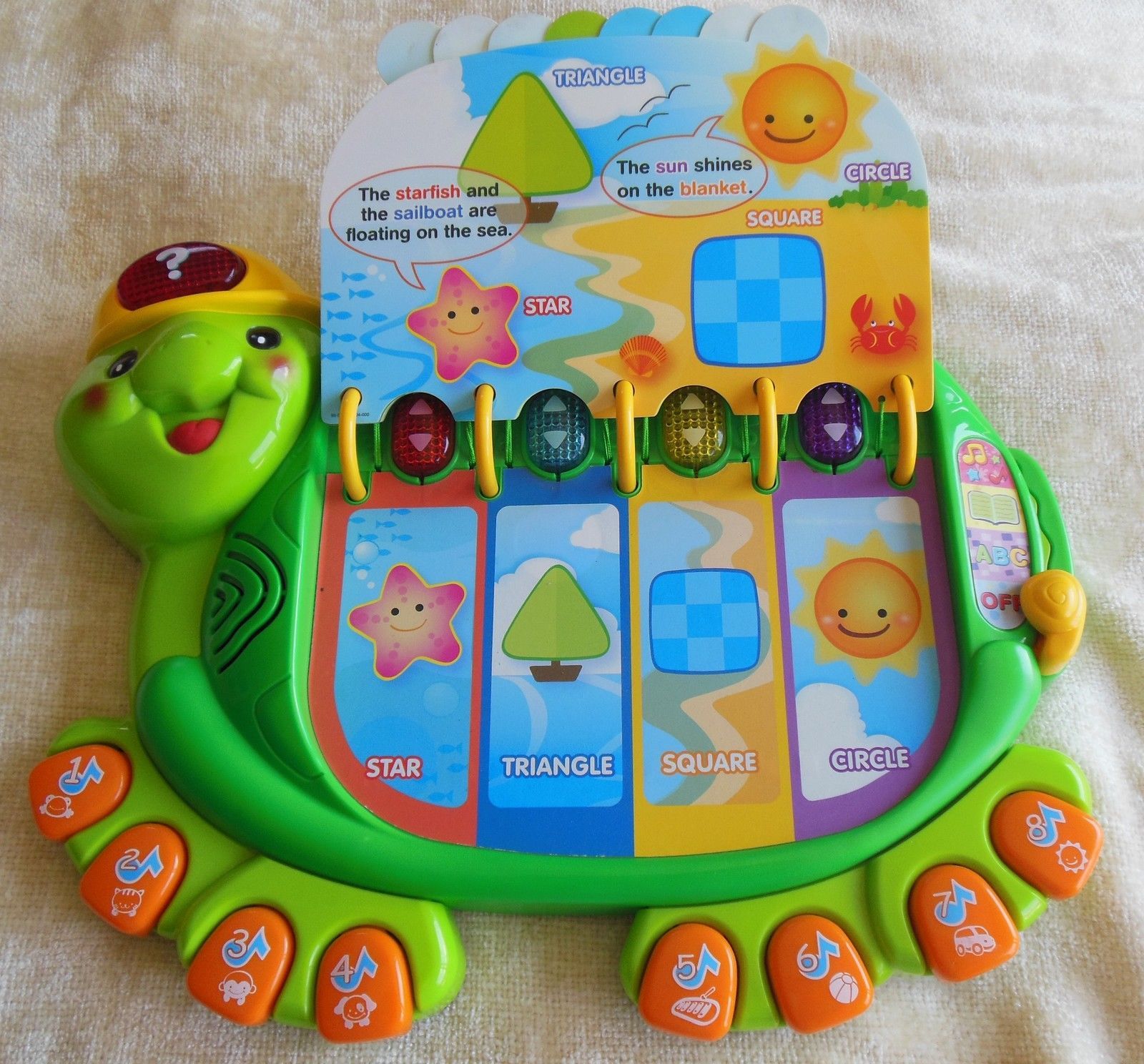 vtech touch and learn turtle