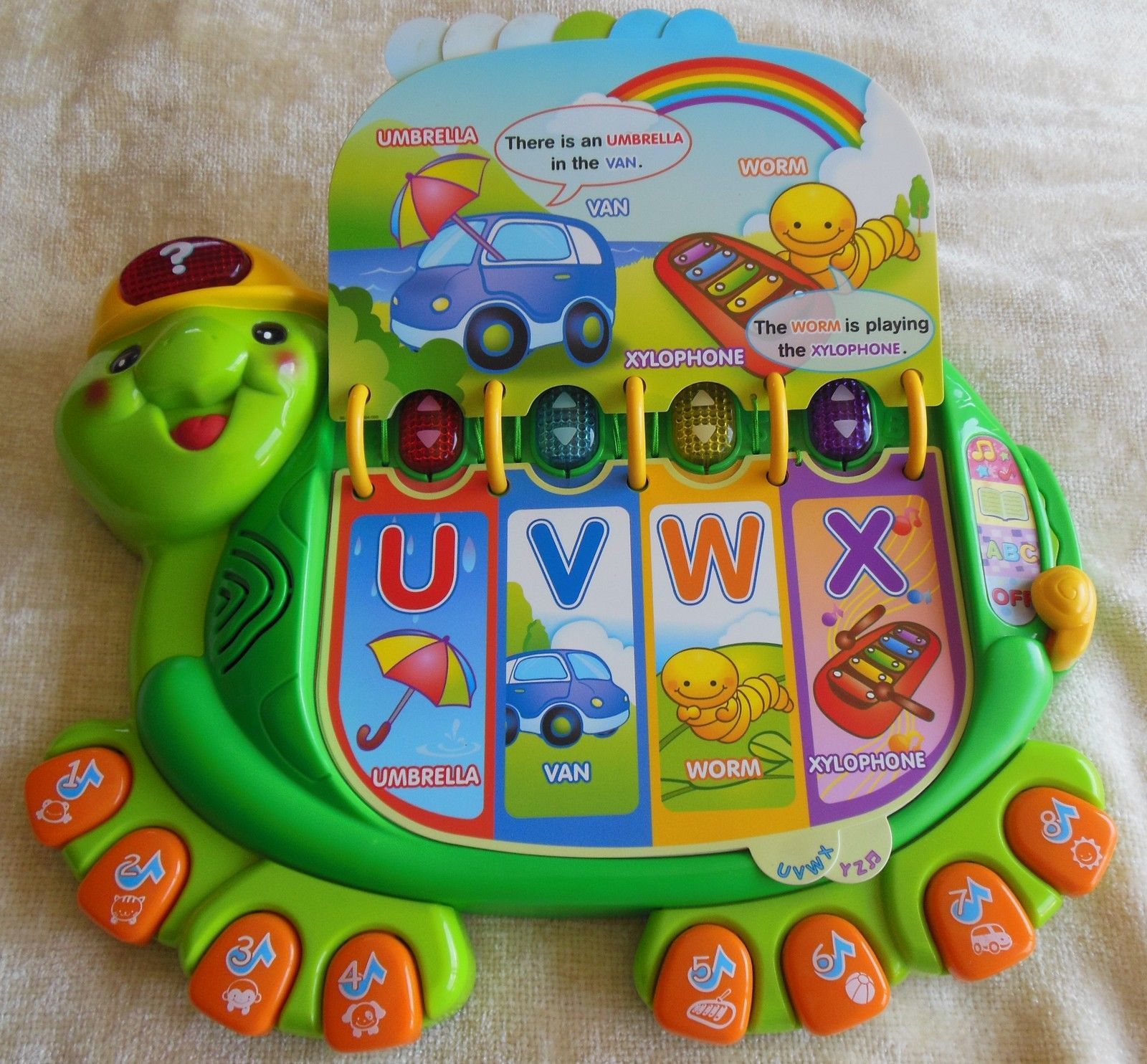 Vtech touch and teach turtle learning systems