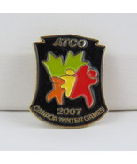 Juex Canada Winter Games Pin - 2007 Whitehorse Yukon - Atco Sponsor Pin - $15.00