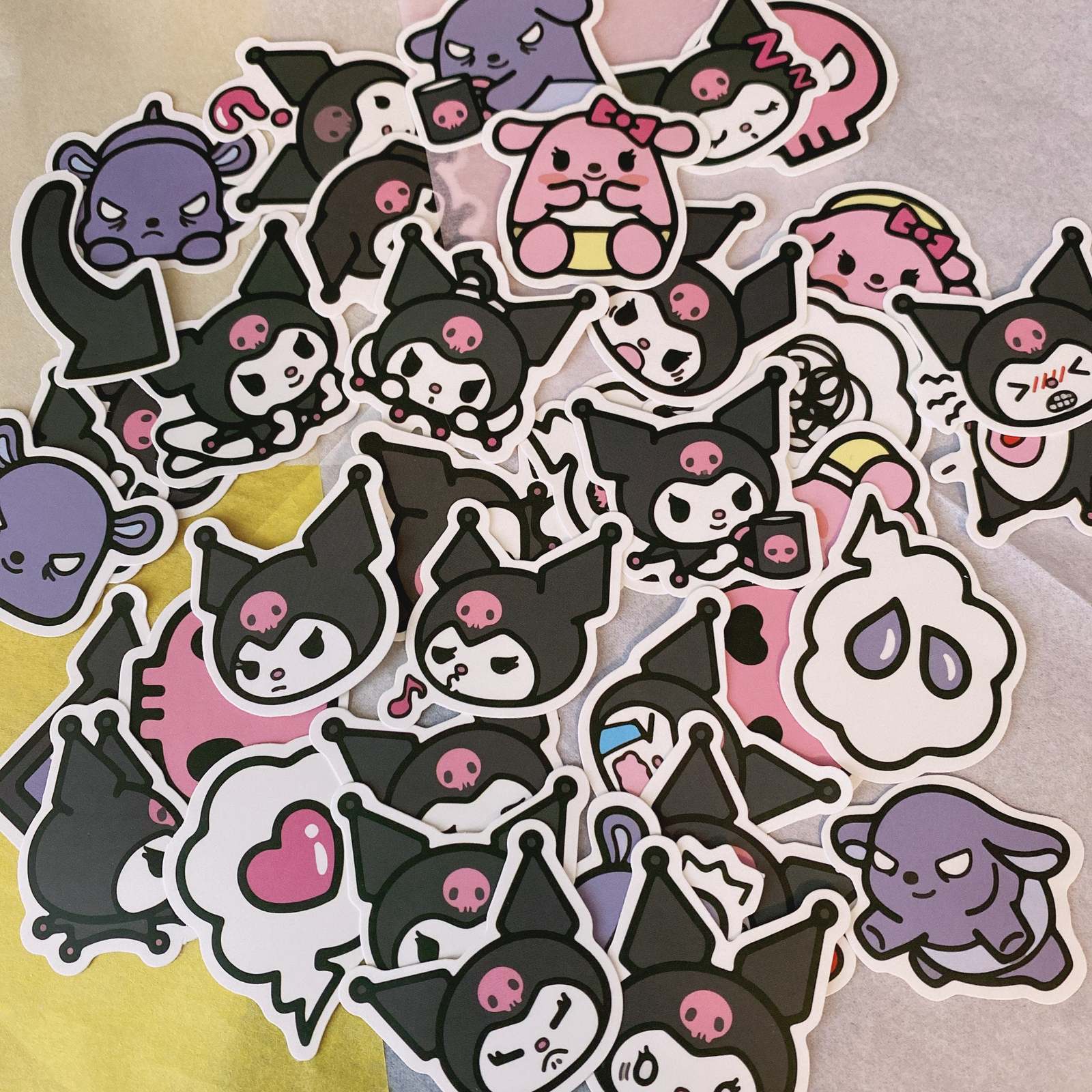 KUROMI stickers! CUTE and cool Kuromi sticker pack! evil girl must buy ...