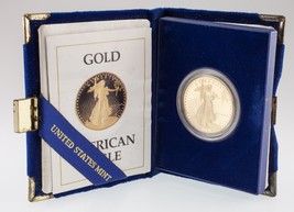 1988-W Oro American Eagle Prueba En Original Casa de Moneda Embalaje - $2,917.80