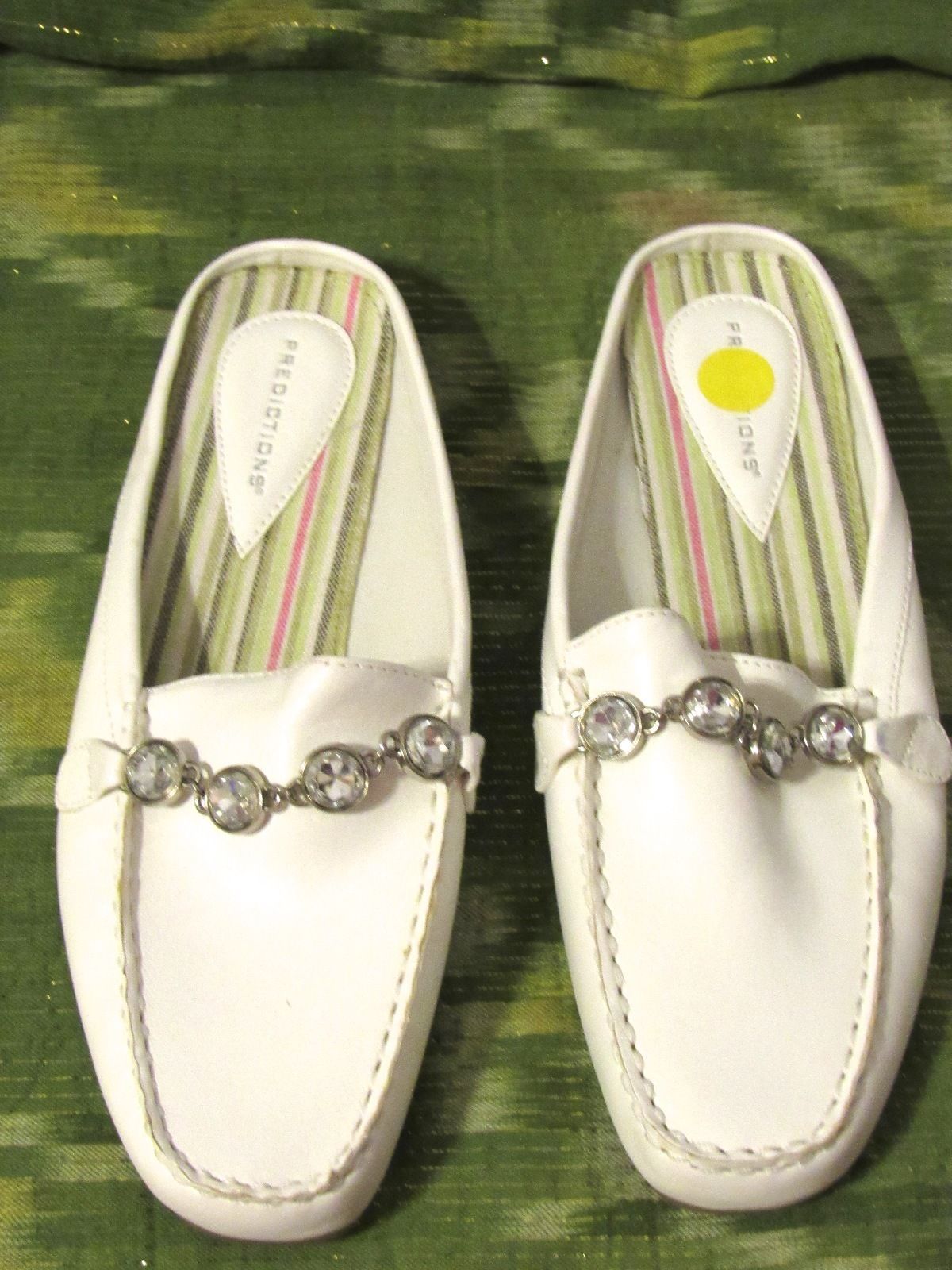 chain flat mules