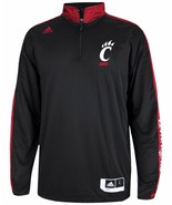 Cincinnati Bearcats On Court Long Sleeve Shooting Shirt jacket Adidas NW... - $59.49