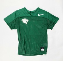 Nike Panthers Mesh Flag Football Jersey Youth Boy's Medium Green 854859 Dri-Fit - $10.80