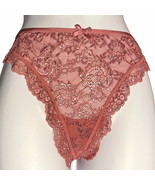 Victoria&#39;s Secret Very Sexy String Thong Panty panties XL Dark Pink nwt new - $14.99
