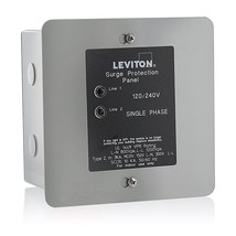 Leviton 51120-1 120/240 Volt Panel Protector, 4-Mode Protection, Light - $226.99
