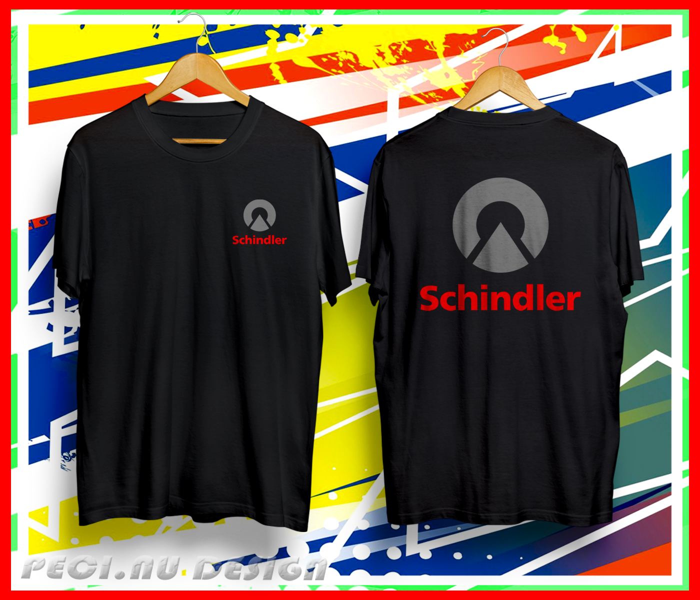 Schindler elevators escalators company t-shirt Usa Size S-5XL