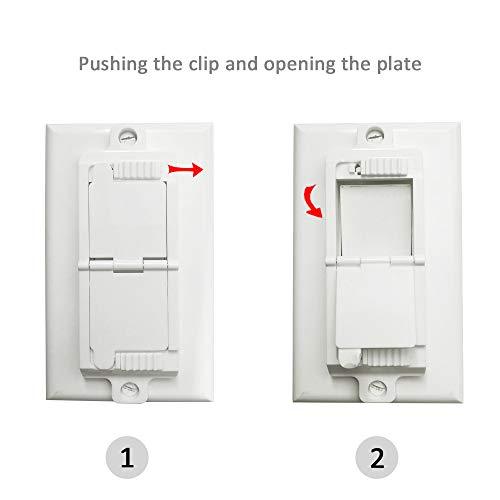 Rocker Light Switch Guard, ILIVABLE Child Proof Switch Plate Cover
