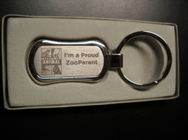 I&#39;m A Proud Zoo Parent Key Chain Adopt An Animal Fob Original Presentati... - $6.99