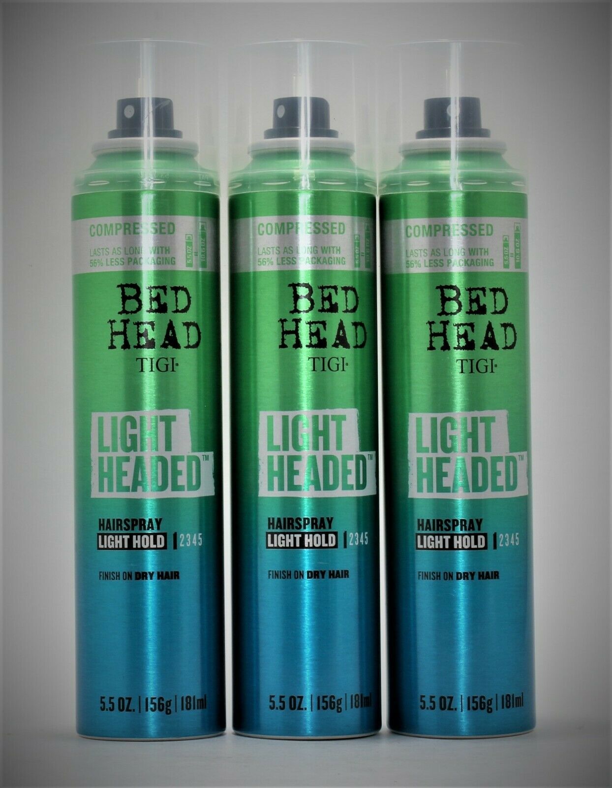 TIGI Bed Head Light Headed Hairspray 5.5 oz 3 Pack