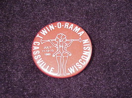 1980 Twin-O-Rama Cassville, Wisconsin Pinback Button, Pin - $5.95