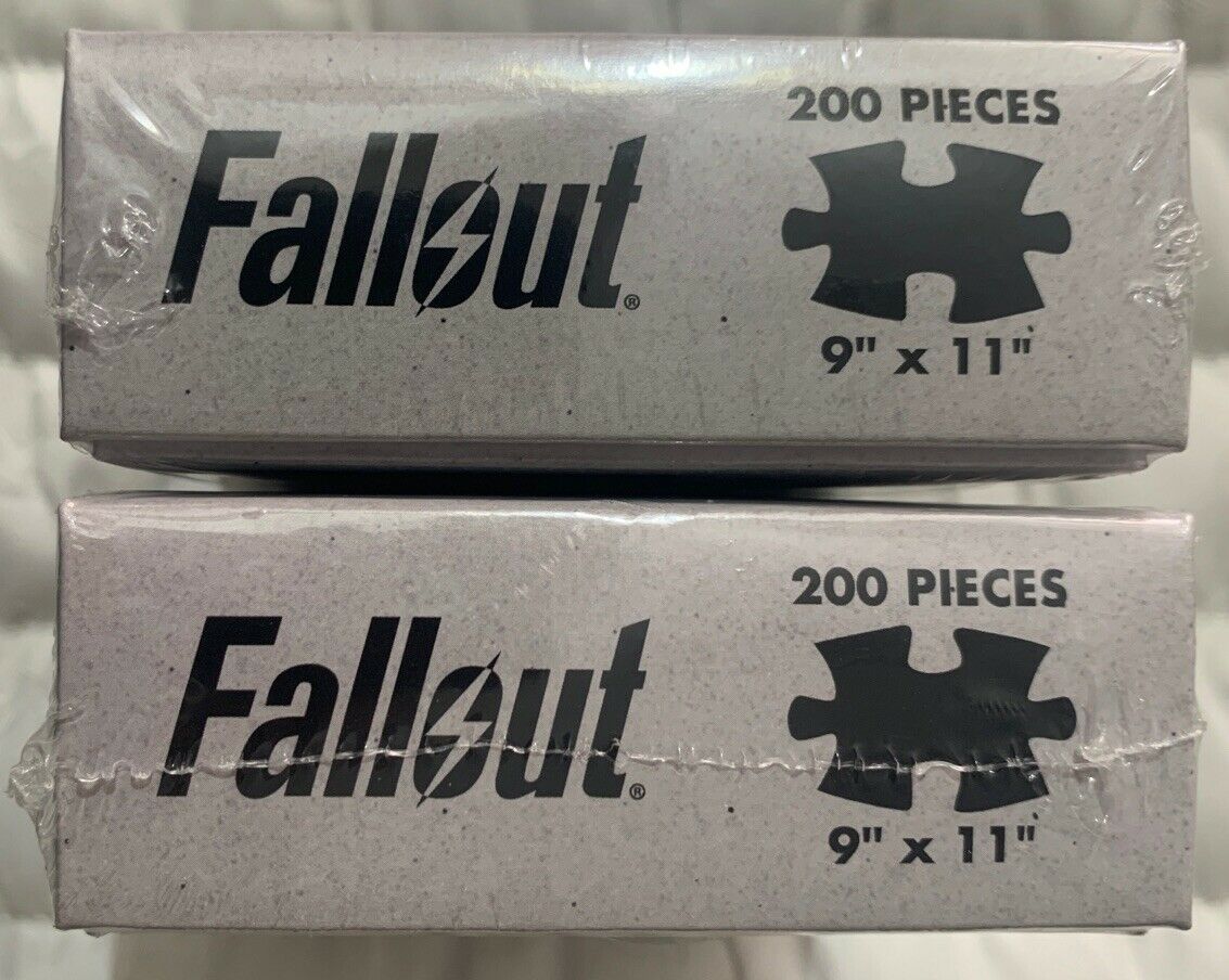 NEW/SEALED Fallout Jigsaw Puzzle 200pc  Awesome Tales #13 Curse of the Burned 