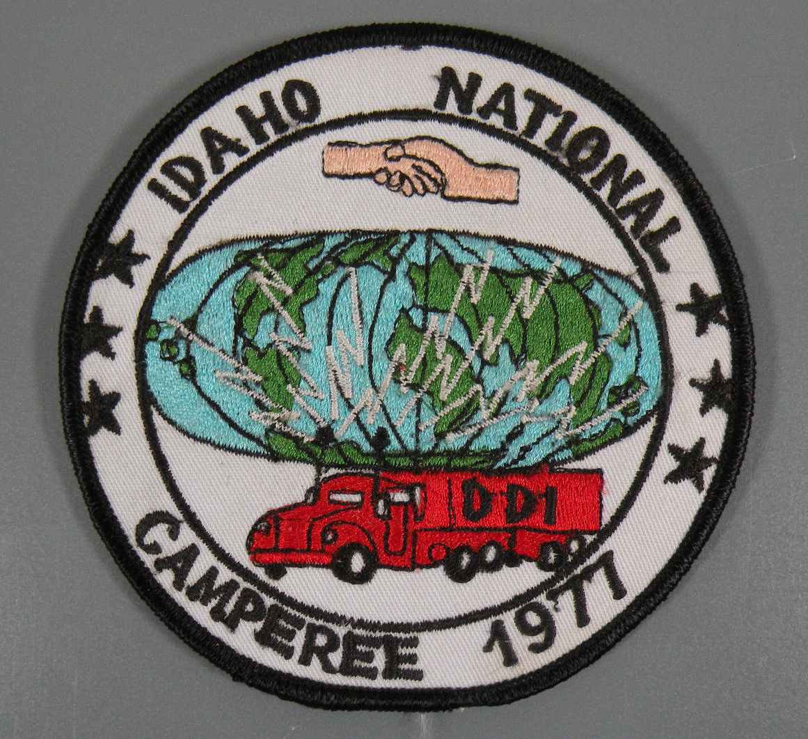 Idaho National Camperee 1977 DDI Sew On Patch - $7.95