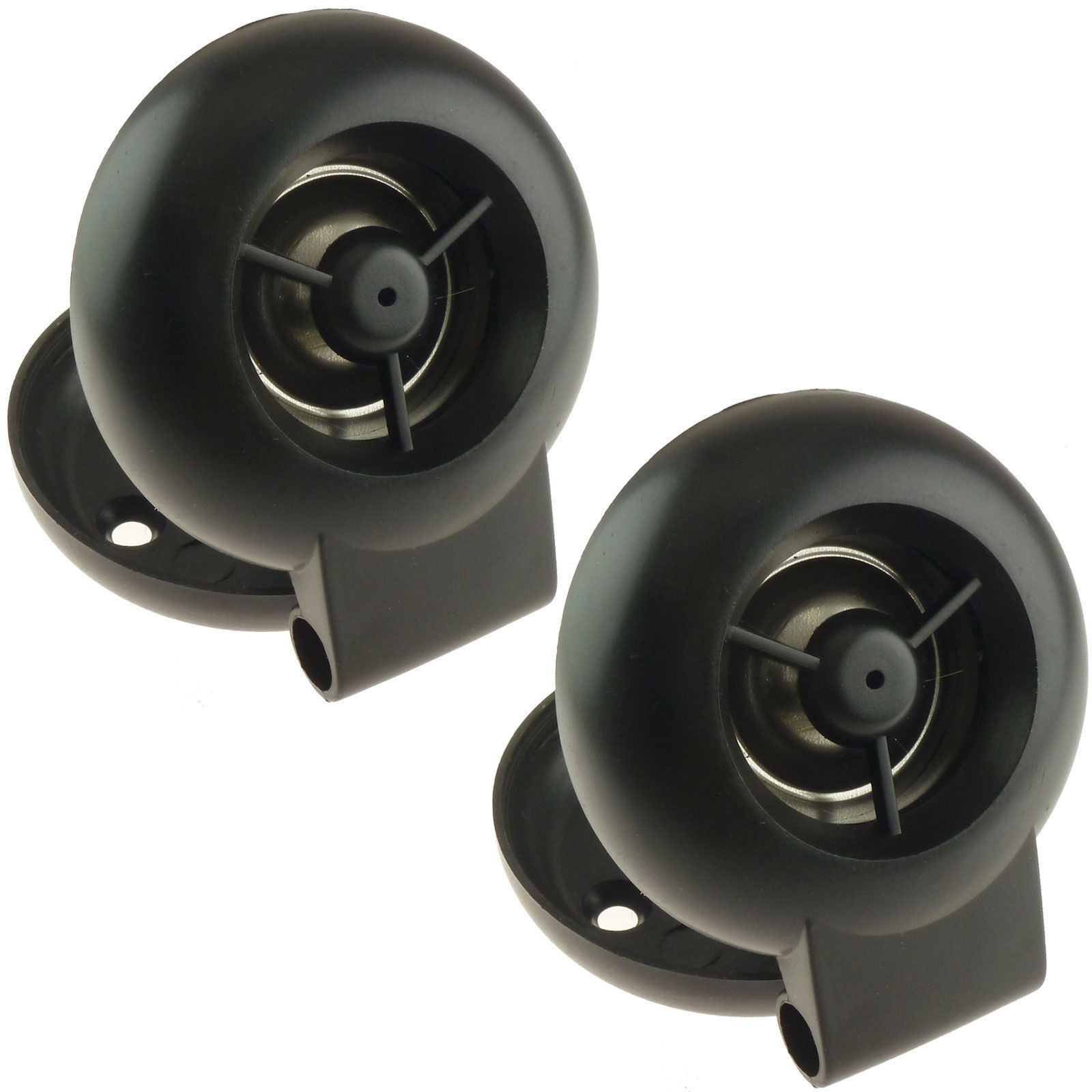 550 Watt Neodymium Car Tweeter Pair Surface Mount 1" High Performance NT6626 Speakers