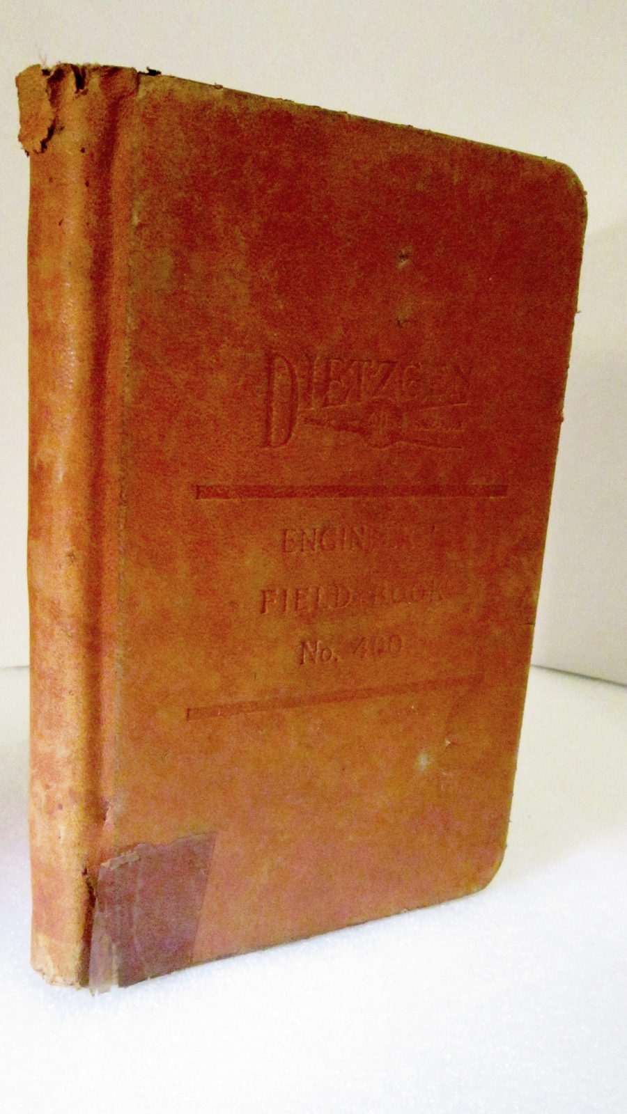 Dietzgen Engineers' Field Book No 400 copyright 1914 Antique Engineering