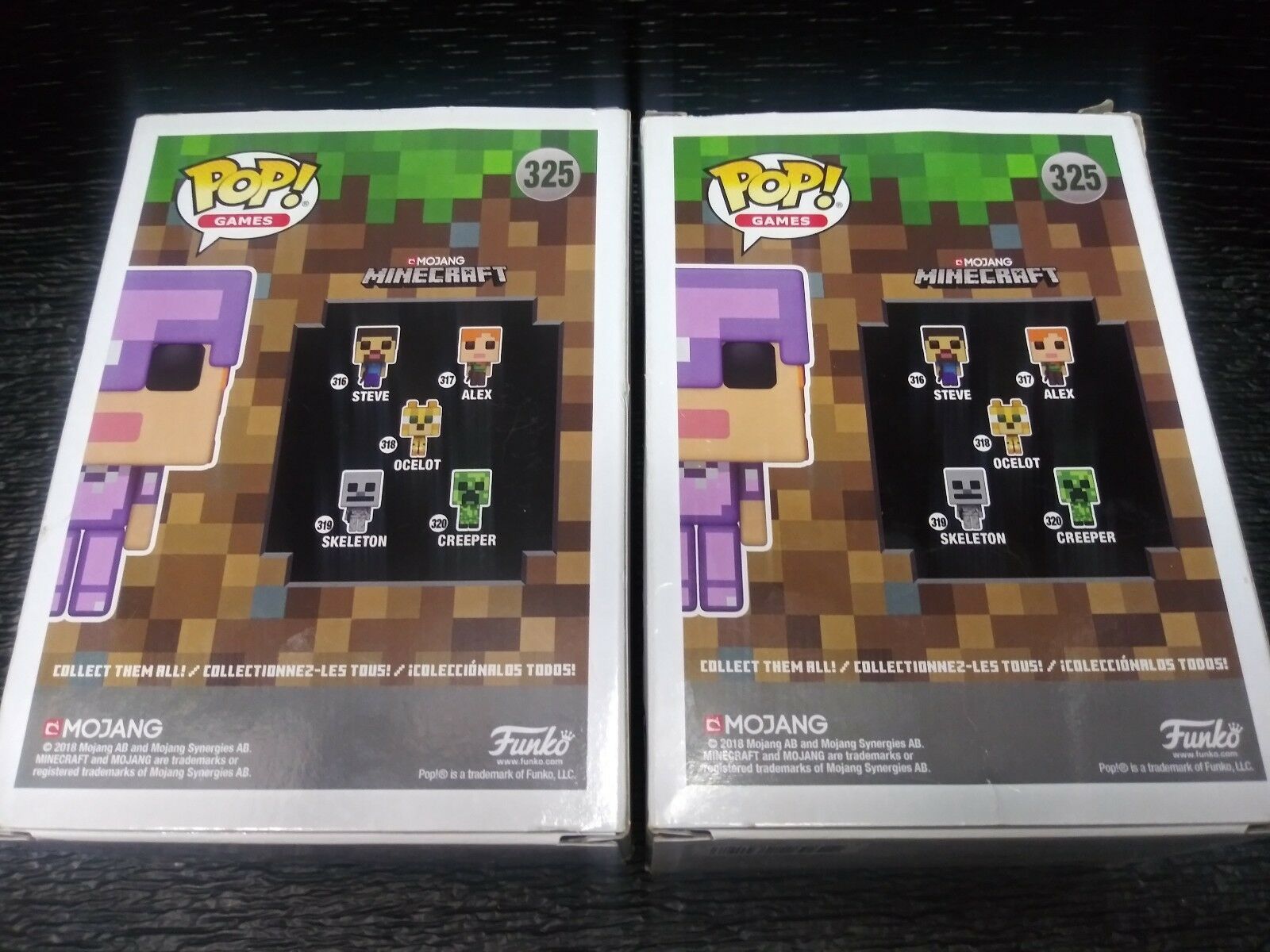 funko pop minecraft steve in enchanted armor