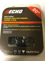 72LPX70CQ Echo OEM 20&quot; Power Match Chainsaw Chain - $31.99