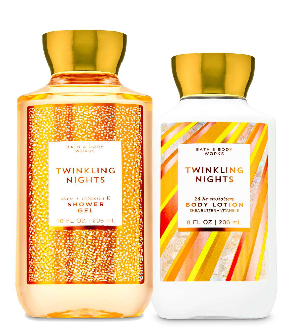 Primary image for Bath & Body Works Twinkling Night Body Lotion + Shower Gel Duo Set