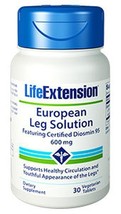 2 PACK Life Extension Youthful Legs replaces European Leg Solution image 1