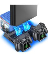 PS4 Stand Cooling Fan Station for Playstation 4/PS4 Slim/PS4 Pro, OIVO P... - $99.99