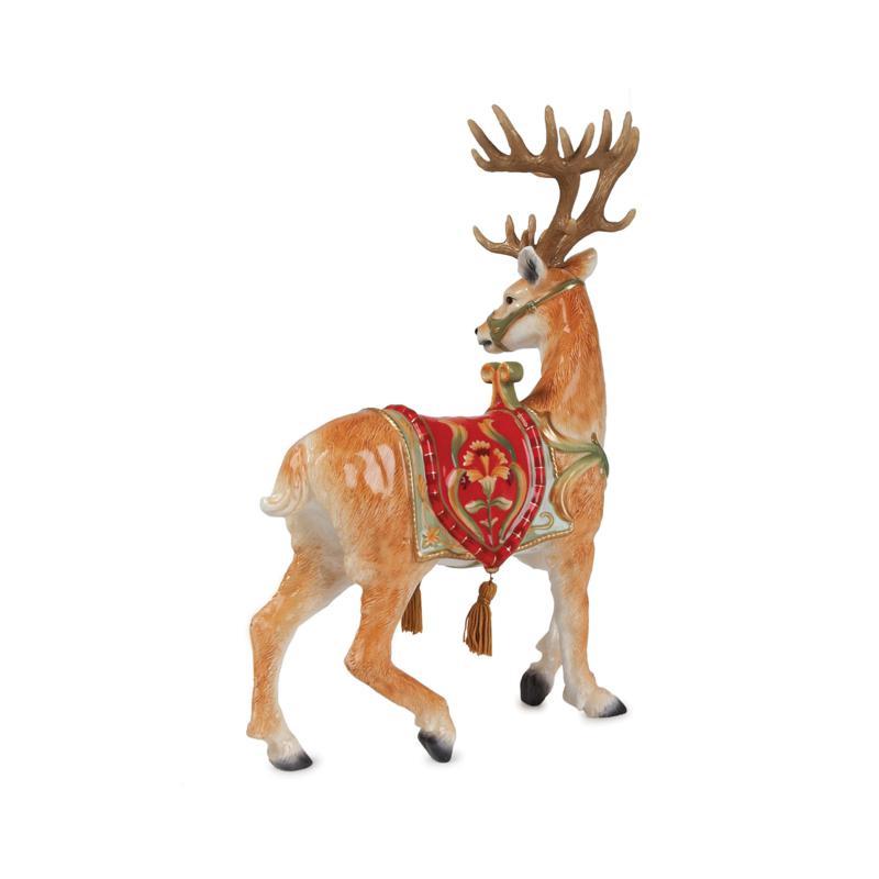 fitz and floyd bellacara deer figurine