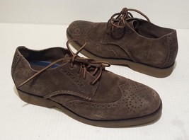 Sperry Top-Sider Men Size 8.5 Leather Brown Shoes Wing Tip  - $77.55