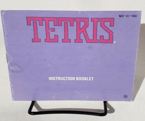 Primary image for Tetris NES Instructions Manual Only Nintendo Entertainment System