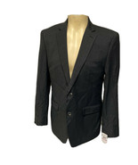 Perry Ellis Portfolio Slim Fit Charcoal Dobby Blazer Separate Suit Jacke... - $69.29