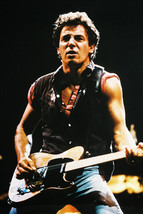 Bruce Springsteen Vest & Guitar 80's 18x24 Poster - $23.99