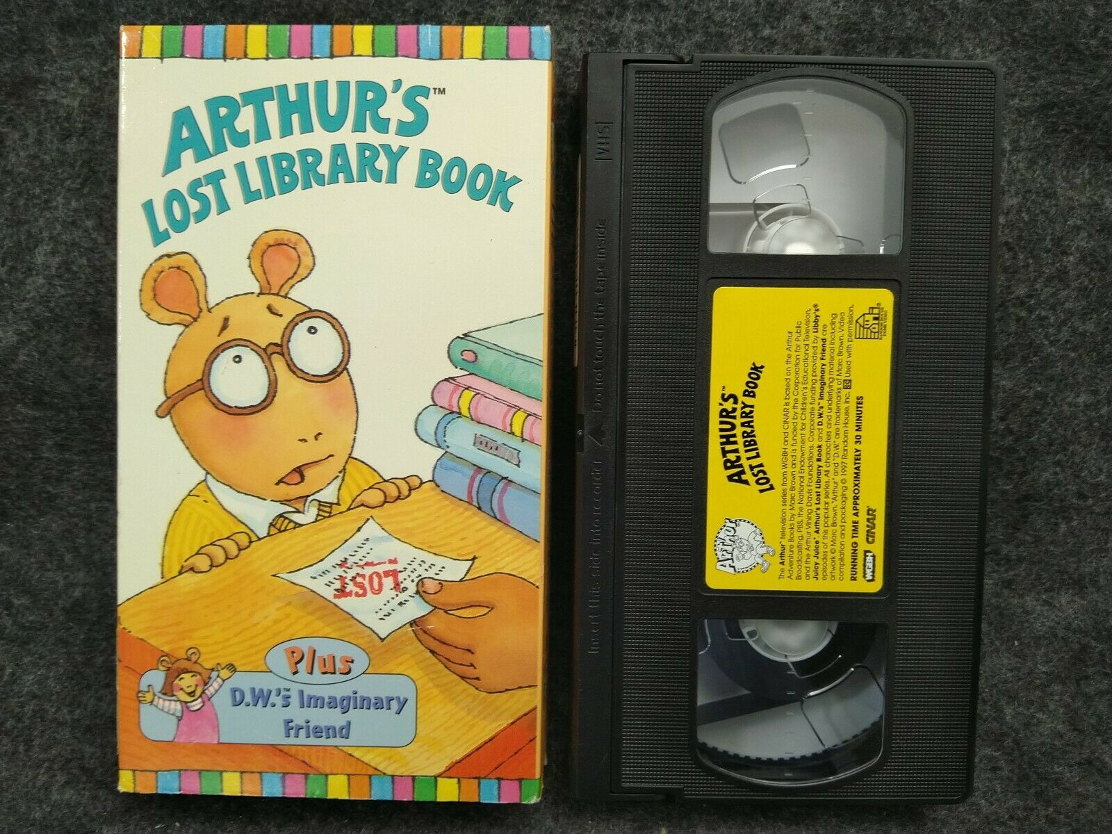 VHS Arthur - Arthurs Lost Library Book (VHS, 1997) - VHS Tapes