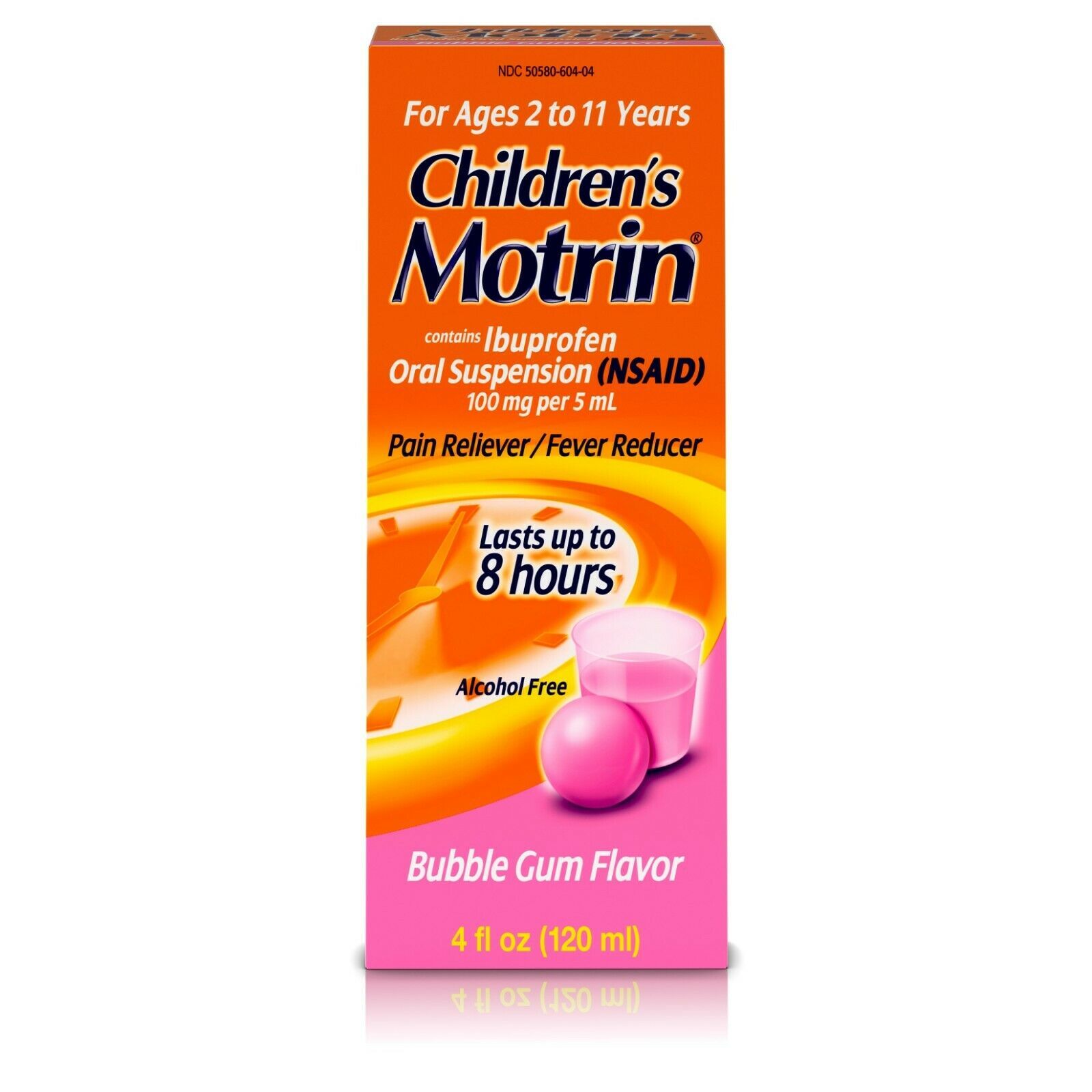 Children's Motrin Ibuprofen Kids Medicine, Bubblegum Flavor, 4 fl. oz.. - $14.84