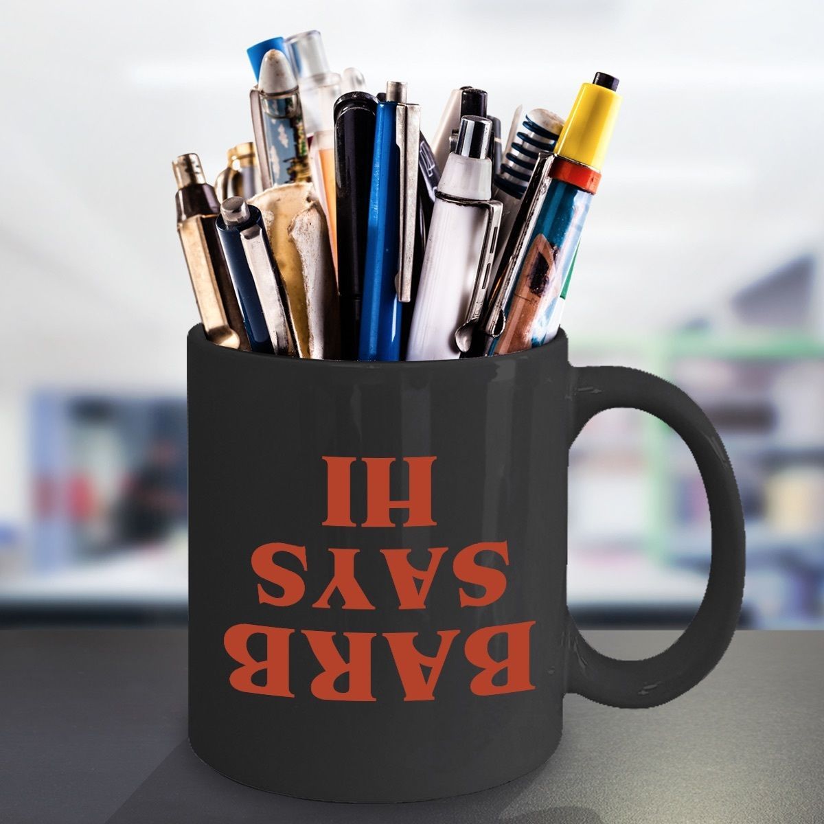 Primary image for Stranger Things Mug - BARB SAYS HI - The Upside Down - TV Show Inspired Fan Gift