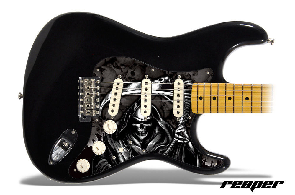 Fender Squier Stratocaster Protective Vinyl Sticker Guitar Pick Guard