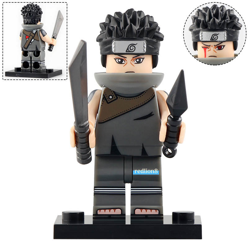 Uchiha Shisui Anime Heroes Naruto Lego Compatible Minifigure Bricks Toys - Building Toy Complete 