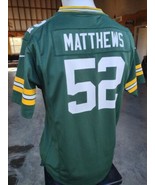 Youth 18-20 Clay Matthews Green Bay Packers Football Nike NFL On Field J... - $19.77