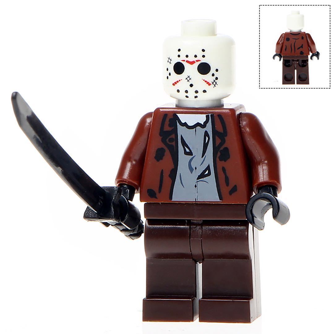 Jason The Serial Killer Horror Movie Single Sale Minifigures Block Toy