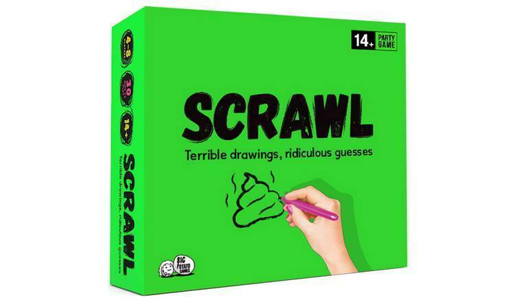 Scrawl Game All The Crazy Cards Included Will Make Sure You Always Have ...