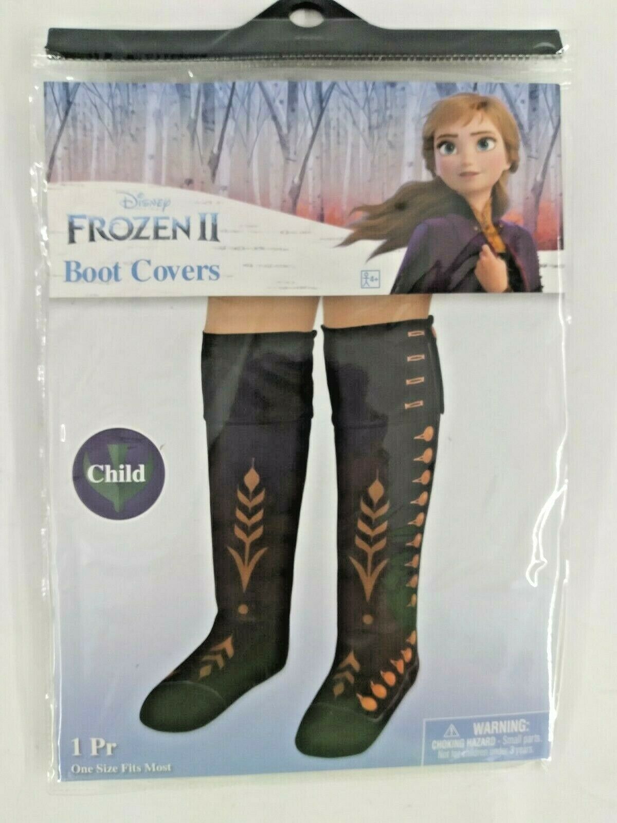 Disney Frozen 2 Boot Covers ~ Princess Anna I PR Child's One Size Fits Most