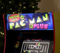 NEW Arcade1Up 8 in 1 Pac-Man Plus Arcade Machine + Riser, Galaga Dig Dug... - $899.00