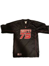 Mens Espn 1979 Jersey Black Red Sz Large The Launch Of Espn Nfl - $41.73