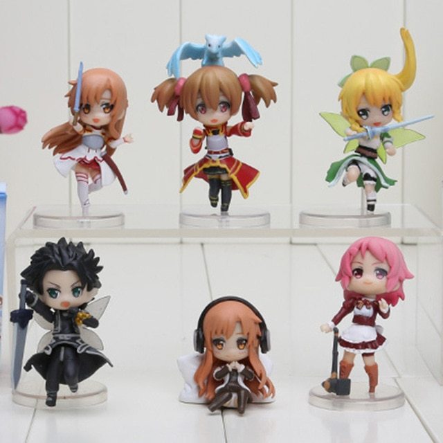 figurine asuna et kirito