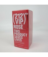 (212 VIP) RED ROSE This Product Saves Lives by Carolina Herrera 2.7 oz E... - $89.09