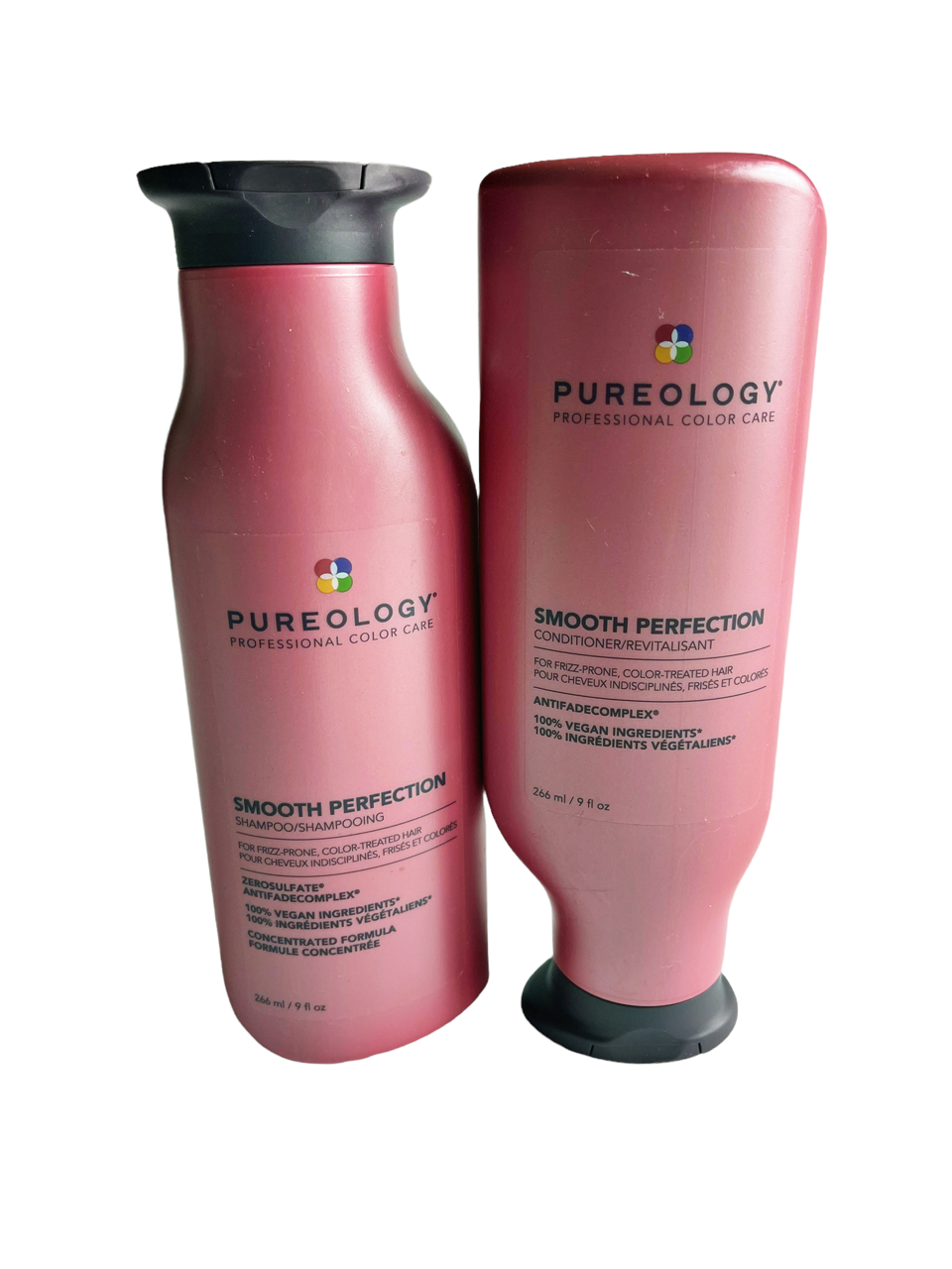 New Pureology Smooth Perfection Shampoo and Conditioner | 9 Fl Oz Each | Vegan - $44.09